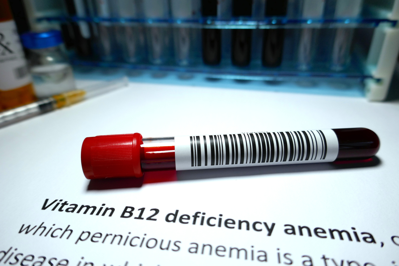 Vitamin B12 deficiency anemia